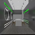 Bright Shopping Mall Toy Store Interior With Shelves Displaying Plush Dolls And Organized Layout