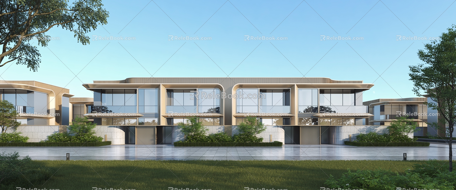 Villa Townhouse Townhouse 3d model