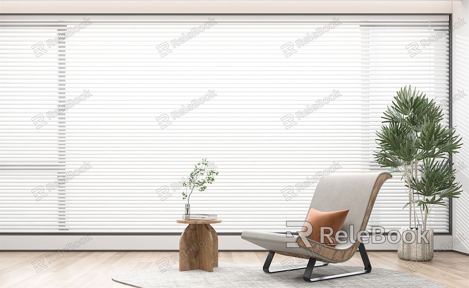 Modern venetian blinds model