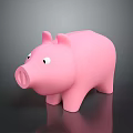 Piggy Bank Piggy Bank Piggy Bank Box Realistic 3d model