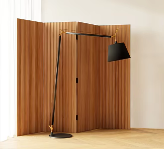 Modern floor lamp Industrial wind floor lamp 3d model