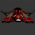 Red Scuderia Ferrari Racing Car With Shell Santander Logos And Aerodynamic Design