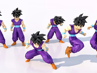 Dragon Ball Game Character Goku Anime 3d model
