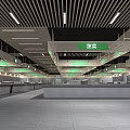 Modern Supermarket Department Store With Fresh Vegetable Section Open Shelves And Bright Lighting