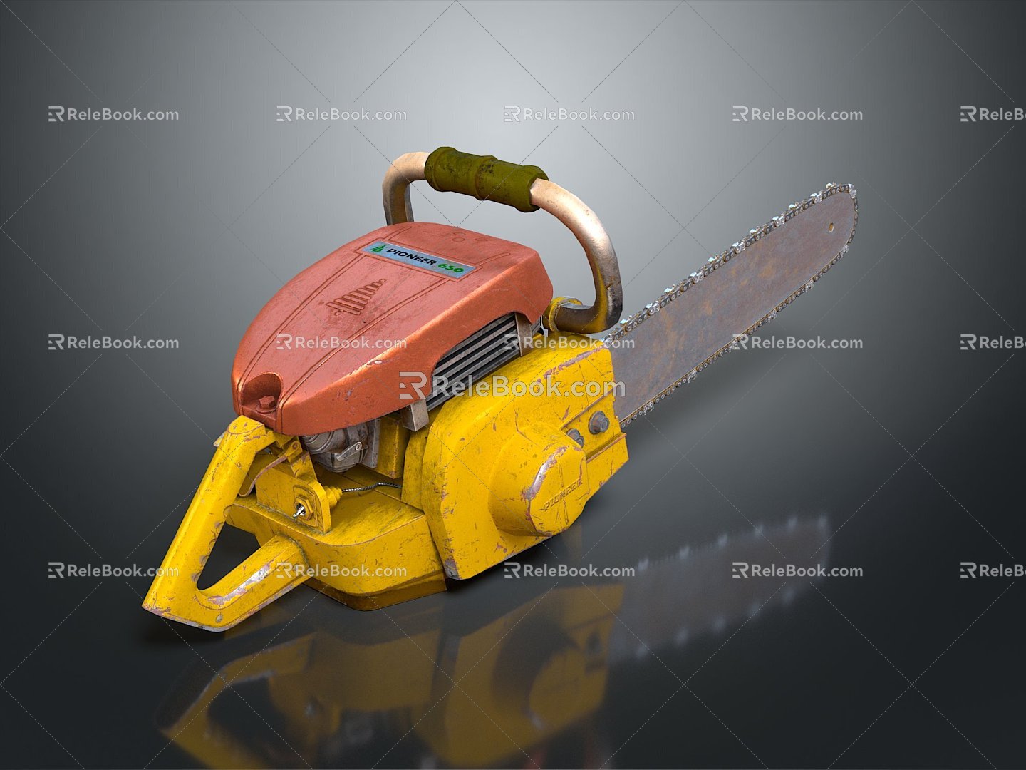 Chainsaw Handheld Chainsaw Gasoline Saw Diesel Saw Chainsaw Wood Logging Logging Tools Tools 3d model