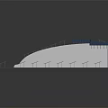 Solar Panels On White Curved Building With Green Roof For Household Appliances