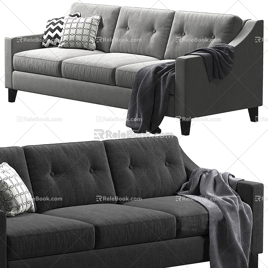 Sofa 3d model download 2014VR0 3d model