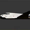 Modern Fighter Orbital Space Shuttle Orbiter Space Shuttle Plane 3d model