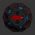 Sci-fi Grenade Gun Grenade 3d model