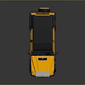 Yellow SUV Car Featuring Black Roof Silver Wheels And Rugged Exterior Design
