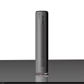 Sleek Tower Type Household Electrical Appliance With Modern Cylindrical Design And Silver Finish