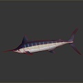 Northern bluefin tuna albacore tuna yellowfin tuna blackfin tuna 3d model