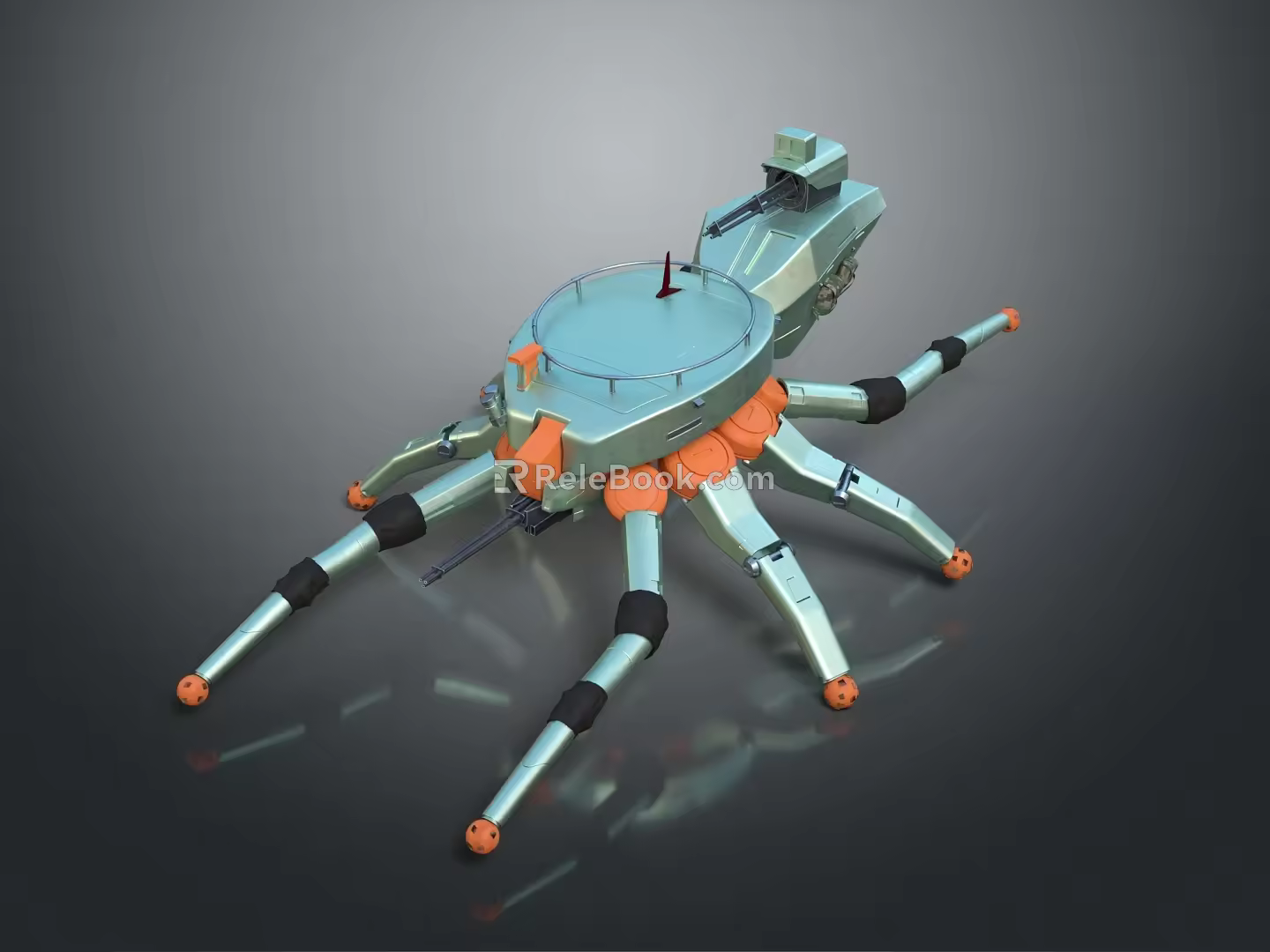 Modern Machine Spider Robot Spider Robot Mecha Spider Science Fiction Spider 3d model