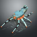 Modern Machine Spider Robot Spider Robot Mecha Spider Science Fiction Spider 3d model