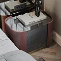 Modern Bedroom Interior Design With Tufted Headboard Double Bed Nightstands And Windows With Blinds