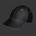 Classic Black Baseball Cap With Simple Design For Casual Everyday Wear