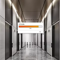 Modern Elevator Company Elevator 3d model