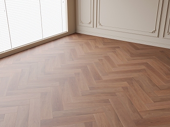 herringbone wood floor 3d model