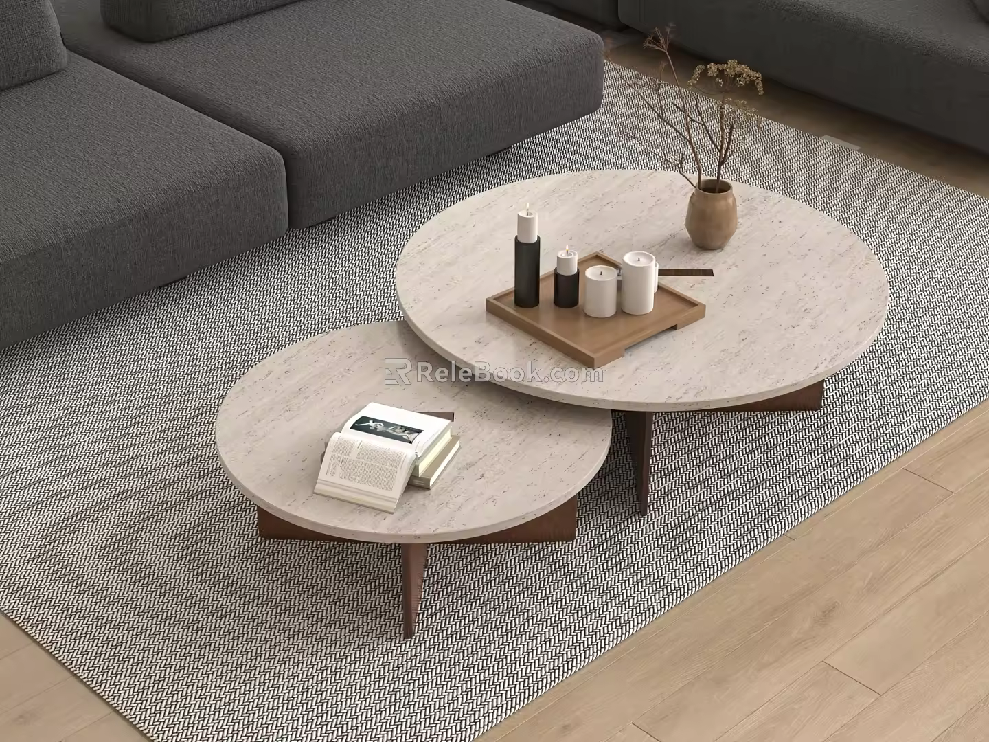 Ancient Tea Table Ancient Style Tea Table Ancient Style Tea Table Wood Tea Table Stone Tea Table Tea Table Combination 3d model