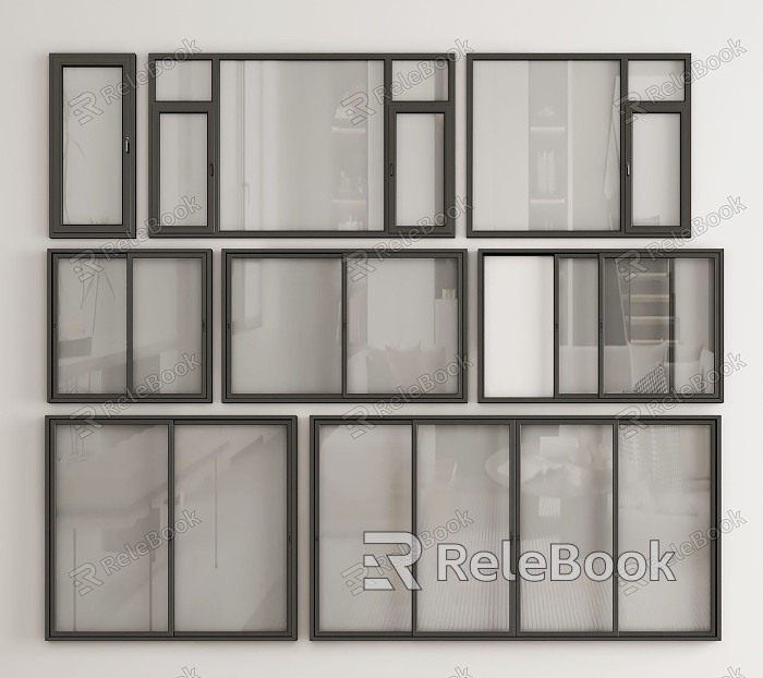 modern windows windows windows casement windows doors and windows floor-to-ceiling windows sliding windows model