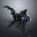 Robot Assistant Small Robot Butler Robot Butler Figure Game Figure 3d model