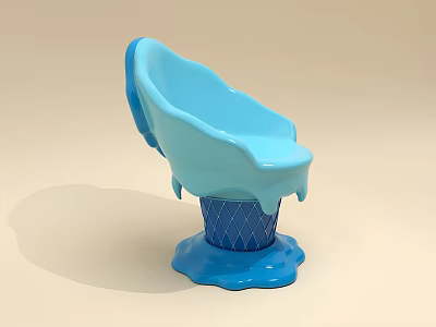 modern leisure chair leisure chair 3d model