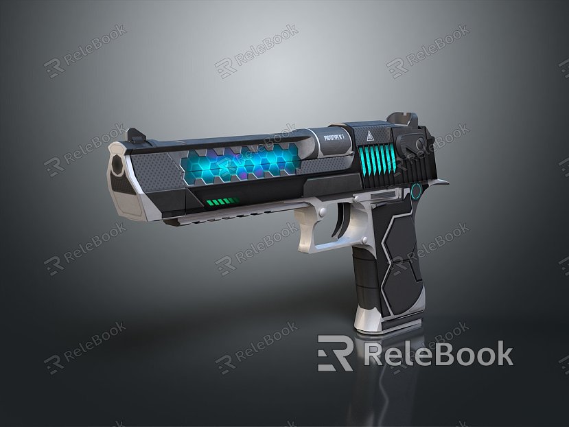 Pistol semi-automatic pistol automatic pistol modern weapon hot weapon hot weapon gun military model