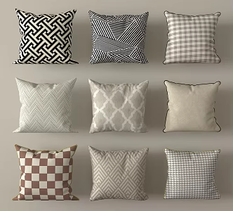 Modern Pillow 3d model