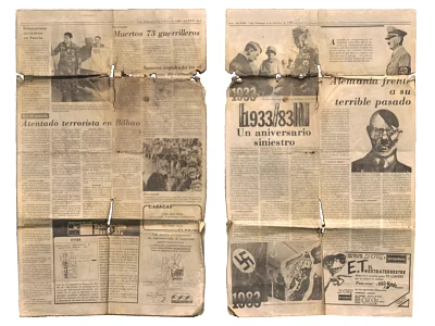 Newspapers Old Newspapers Waste Newspapers Waste Newspapers Old Newspapers Retro Newspapers 3d model