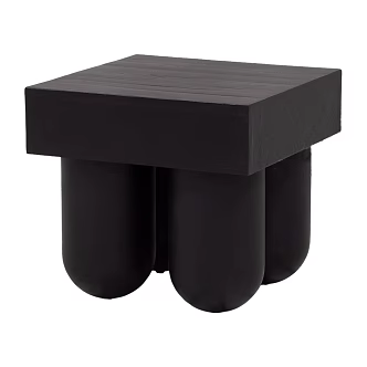 Modern Stool Small Square Stool 3d model