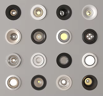 Modern Downlight Spotlight Embedded Downlight Spotlight 3d model