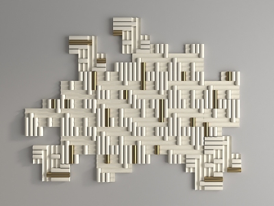 Wall decoration wall decoration pendant 3d model