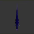 Stunning 3D Rendered Blue Dinosaur With Purple Spots And Open Mouth