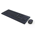Black Computer Keyboard And Mouse Set For Daily Office And Home Use
