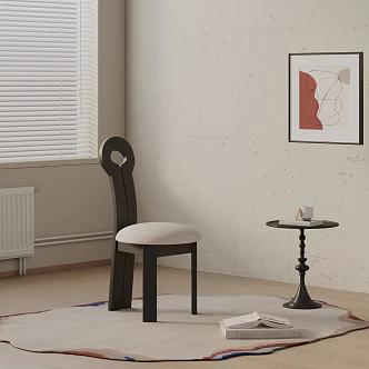 Modern Dining Chair 3d model