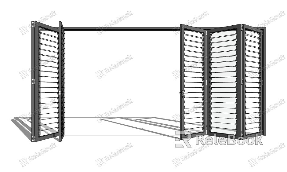 Modern folding door folding sliding door model