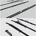 Bridge Decoration Design of Elevated Bridge of River-Crossing Bridge 3d model
