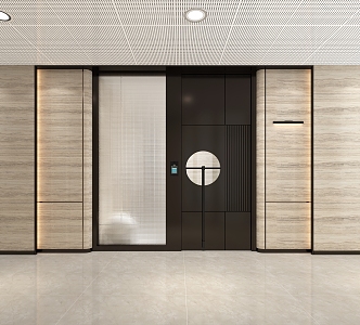 Office foyer 3d model