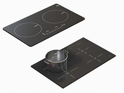 Induction Cooker Stove 3d model