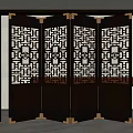 Folding door 3d model