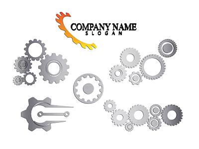 High Quality Industrial Equipment Featuring Various Gears And Mechanical Components 3d model