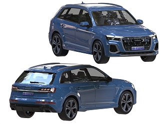 2024 Audi Q7 Audi cars 3d model