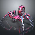Robot Spider Robot Mecha Spider Science Fiction Spider Mechanical Spider Spider Battery Spider Tower Defense 3d model