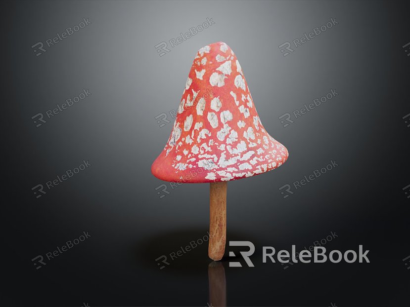 Modern Mushroom Poisonous Mushroom model