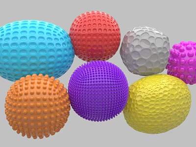 Ball bouncing ball tennis ball 3d model