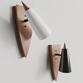 Middle style wall lamp 3d model