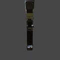 Sleek Black Tactical Pistol With Textured Grip And Durable Metal Construction Design