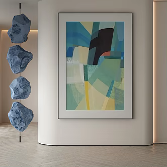 decorative painting 3d model