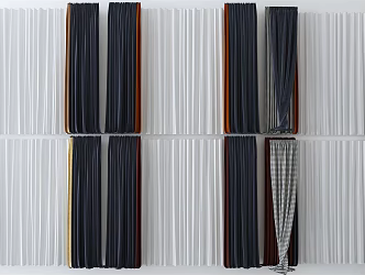 Modern Curtains 3d model