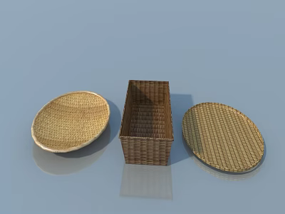 Woven Material Swing Door Design For Home Interior Decoration And Functionality 3d model